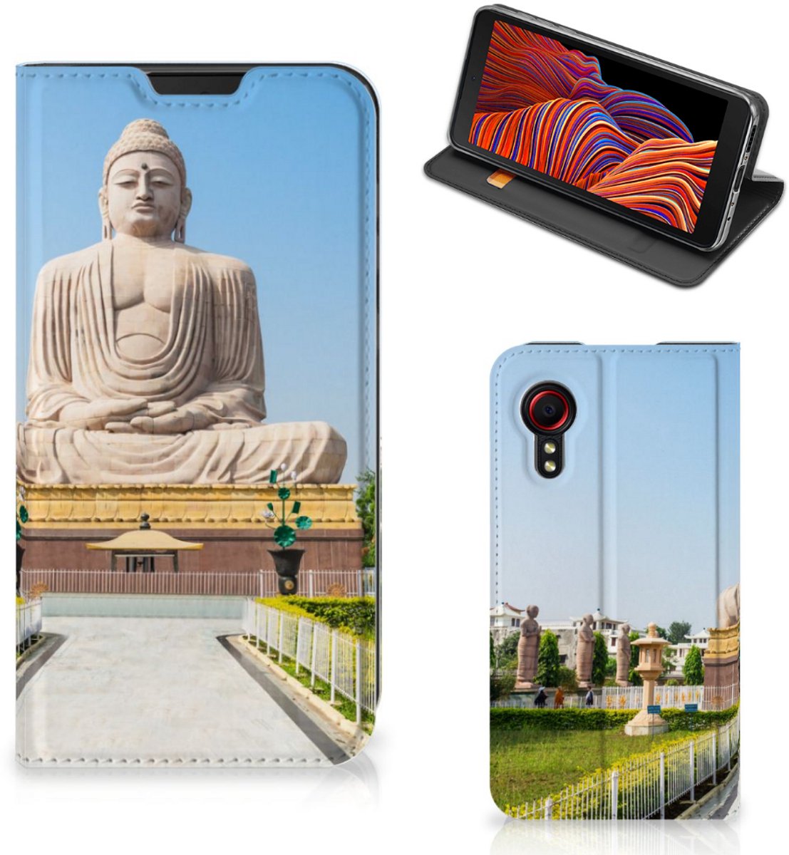 Samsung Galaxy Xcover 5 Book Cover Boeddha