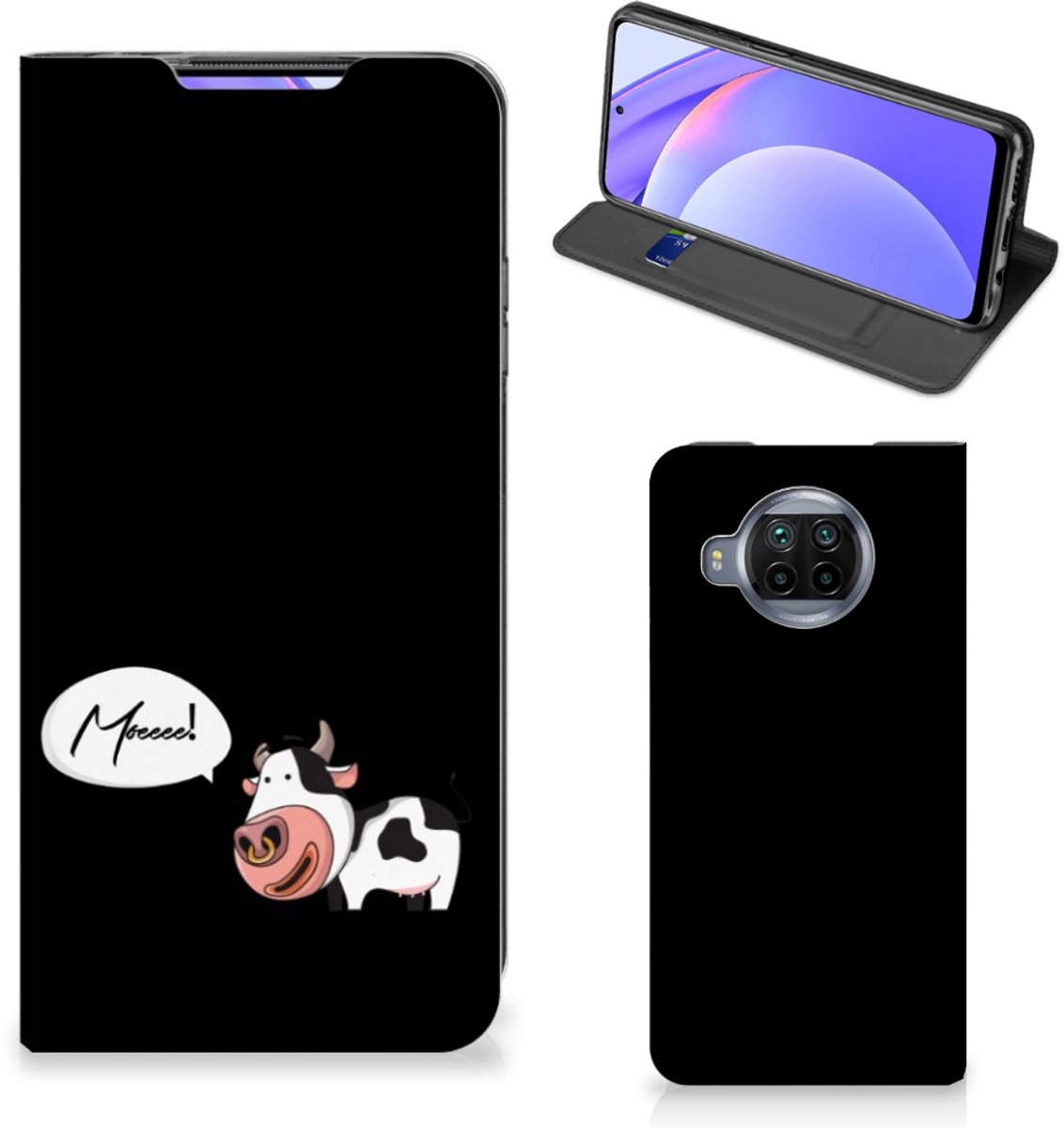 Xiaomi Mi 10T Lite Magnet Case Cow