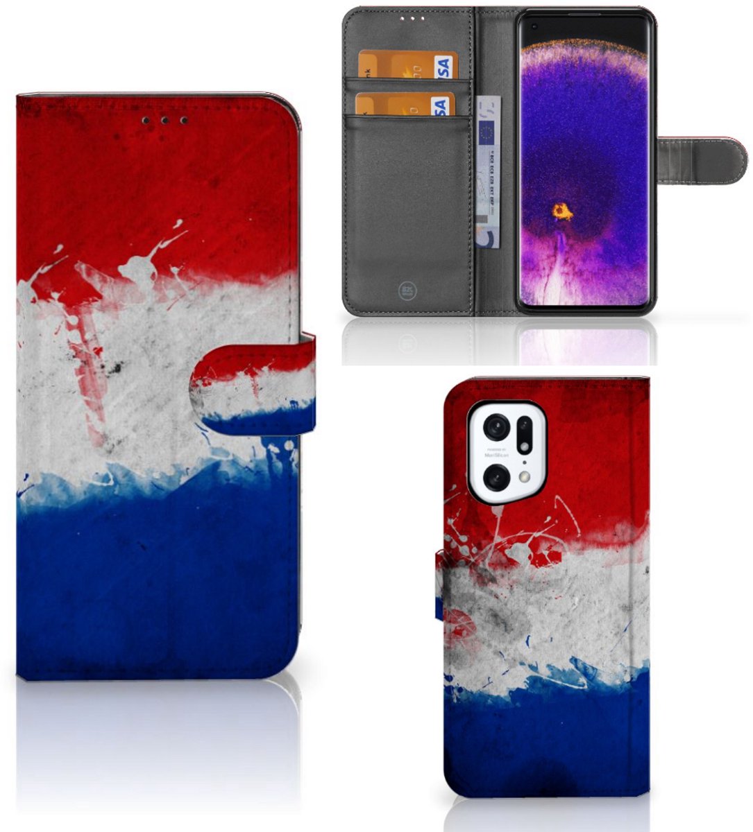 OPPO Find X5 Pro Bookstyle Case Nederland