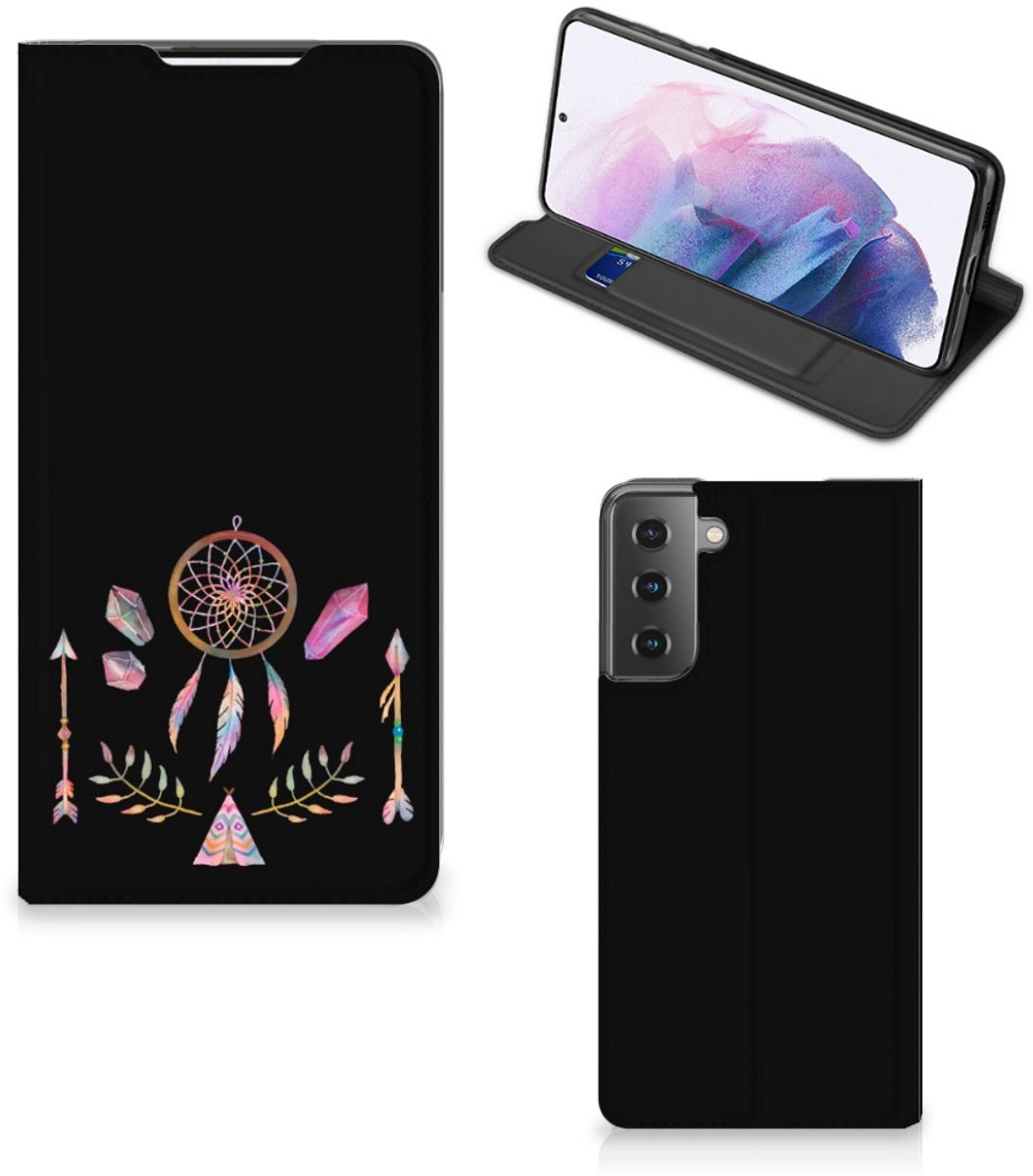 Samsung Galaxy S21 Plus Magnet Case Boho Dreamcatcher
