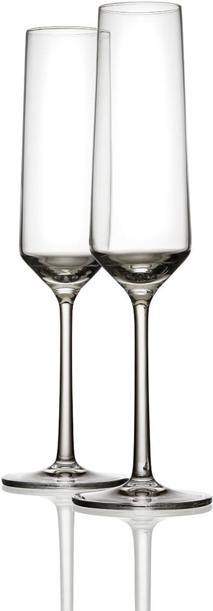 Champagne Fluiten Set van 2 - 215ml - Perfect voor Feestelijke Occasies