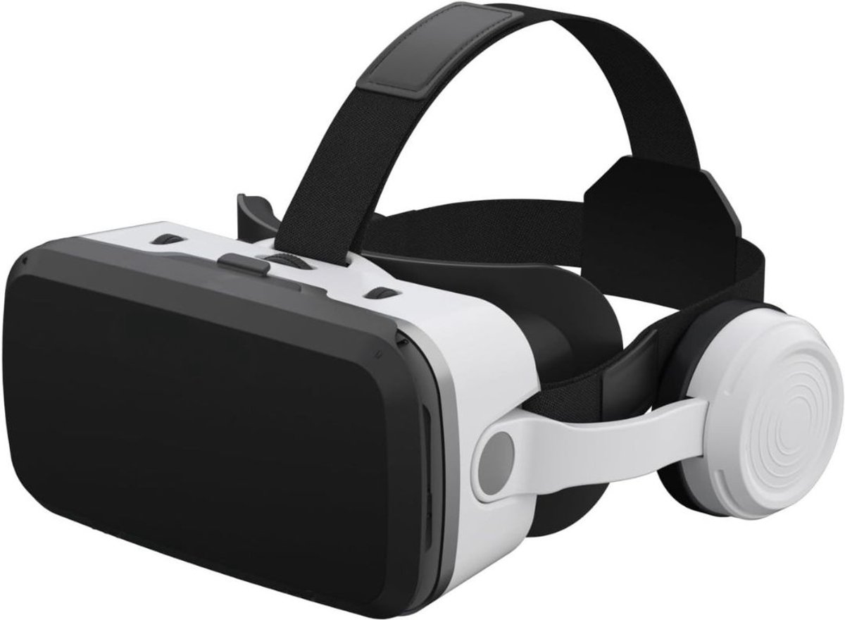 DYNA® VR Bril met controllers - VR Bril - VR-brillen - Wit - 23cm x 21cm x 11cm