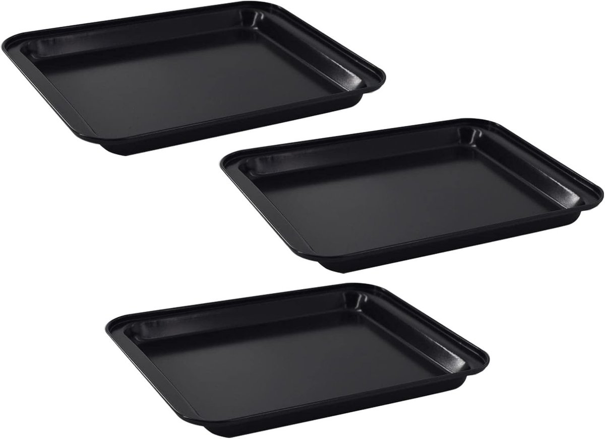 3-pack niet-stick ovenschalen 23,8 cm - Vaatwasmachinebestendig en multifunctioneel