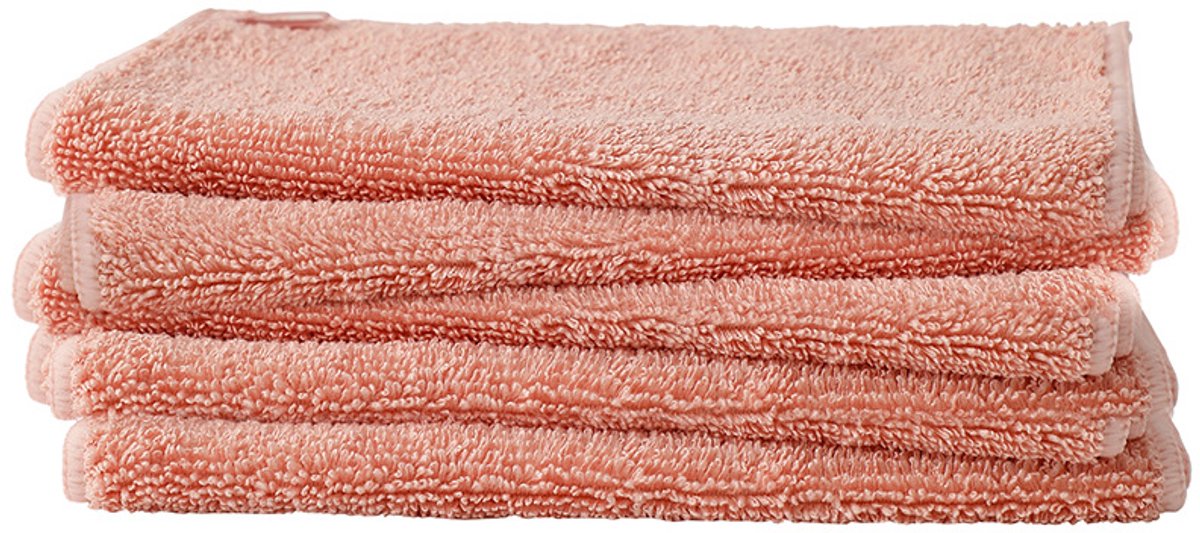 Microvezel vaatdoek - keukendoek - duurzaam - 4-pack - roze - 25x25cm