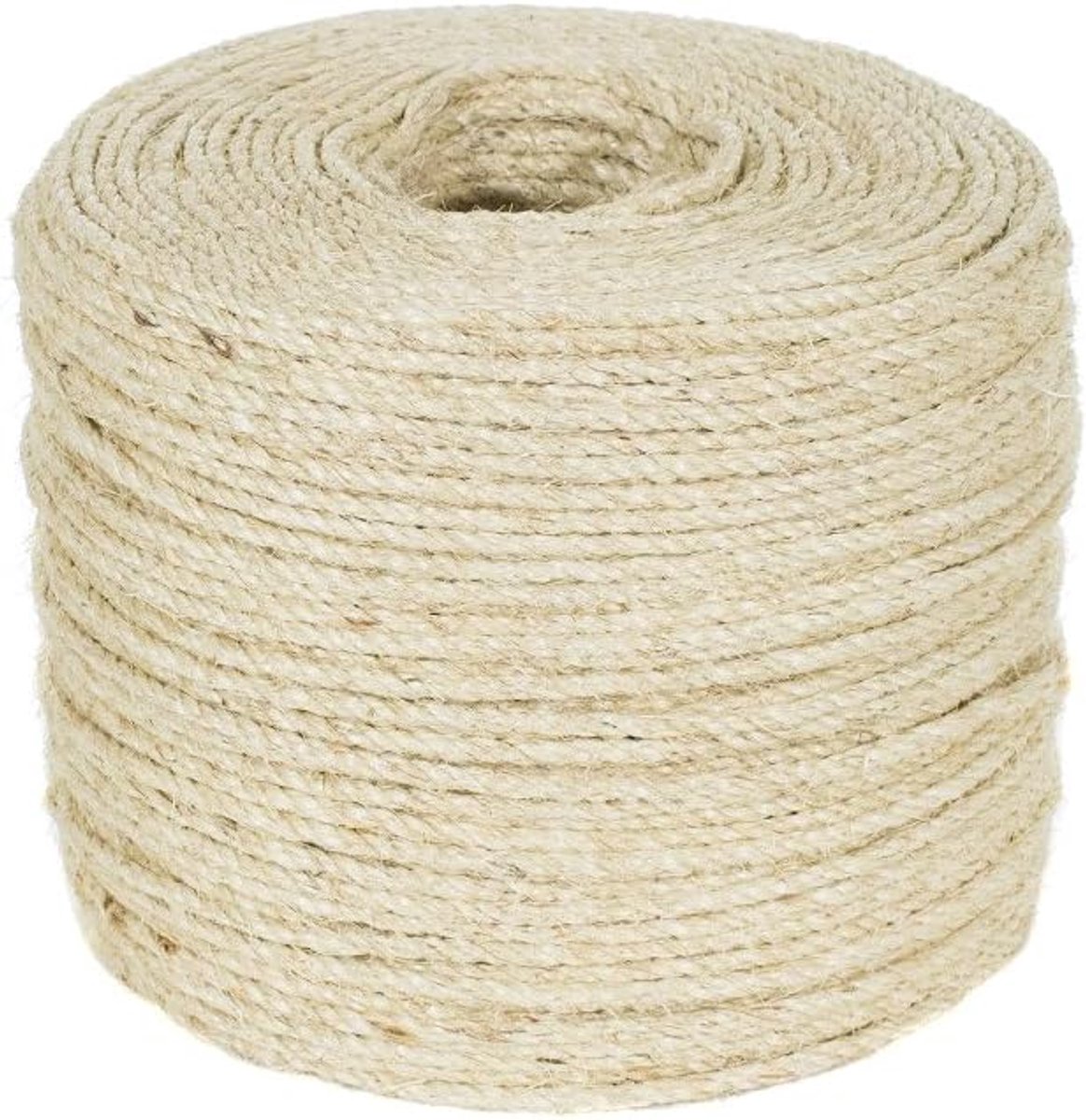Twisted Sisal Touw 1/4 Inch 50 Voet