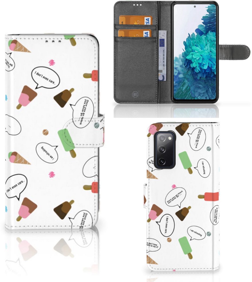 Samsung Galaxy S20 FE Book Cover IJsjes