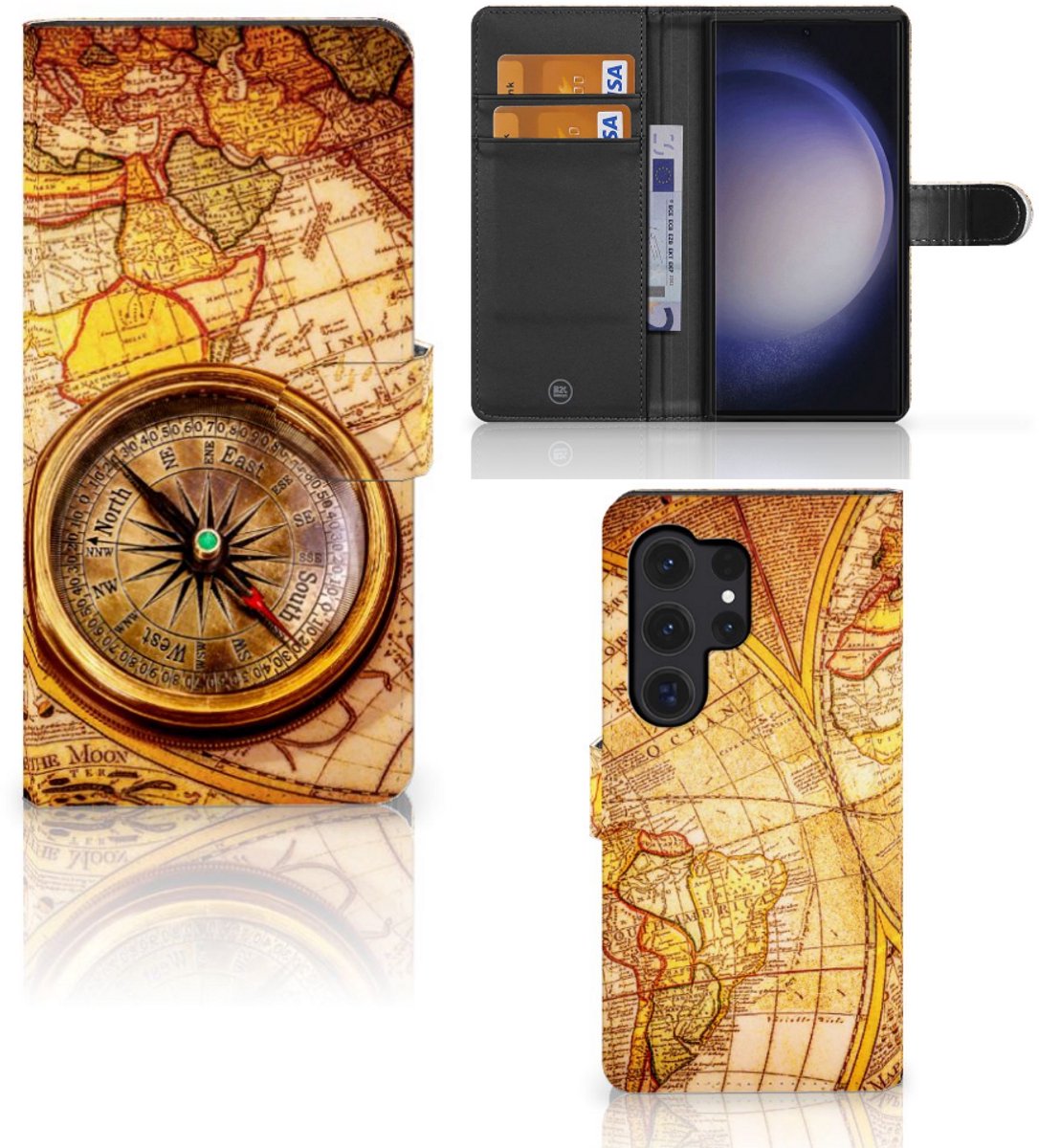Samsung Galaxy S24 Ultra Flip Cover Kompas