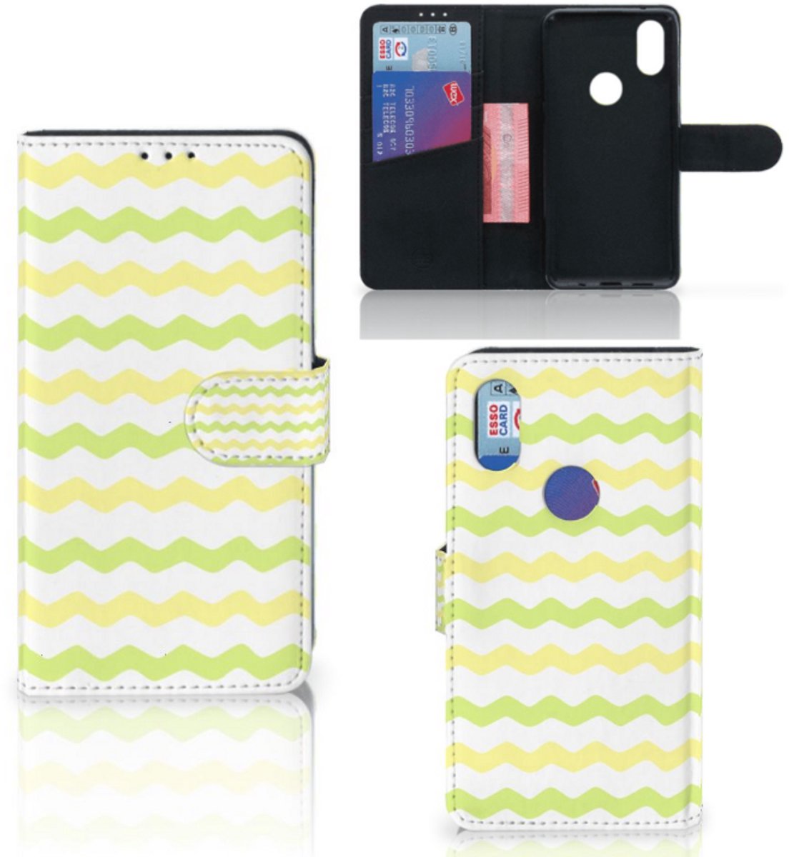 Xiaomi Mi Mix 2s Telefoon Hoesje Waves Yellow