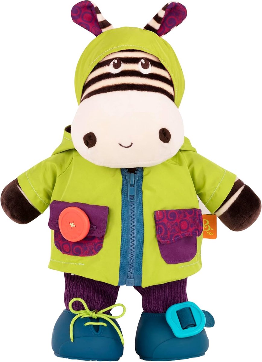 Zebra Knuffeldier met Geluiden en Educatieve Functies voor Kinderen