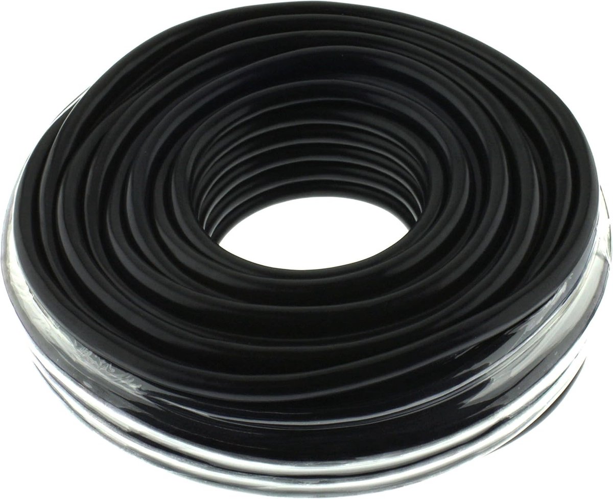 Ronde Luidsprekerkabel 2x4,0mm² - 25m - CCA - Geluidsinstallatie Kwaliteit - Duurzaam en Flexibel