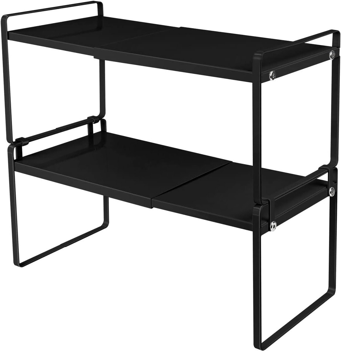 Kruidenrek Set van 2 - Uitbreidbare en Stapelbare Keukenorganizer