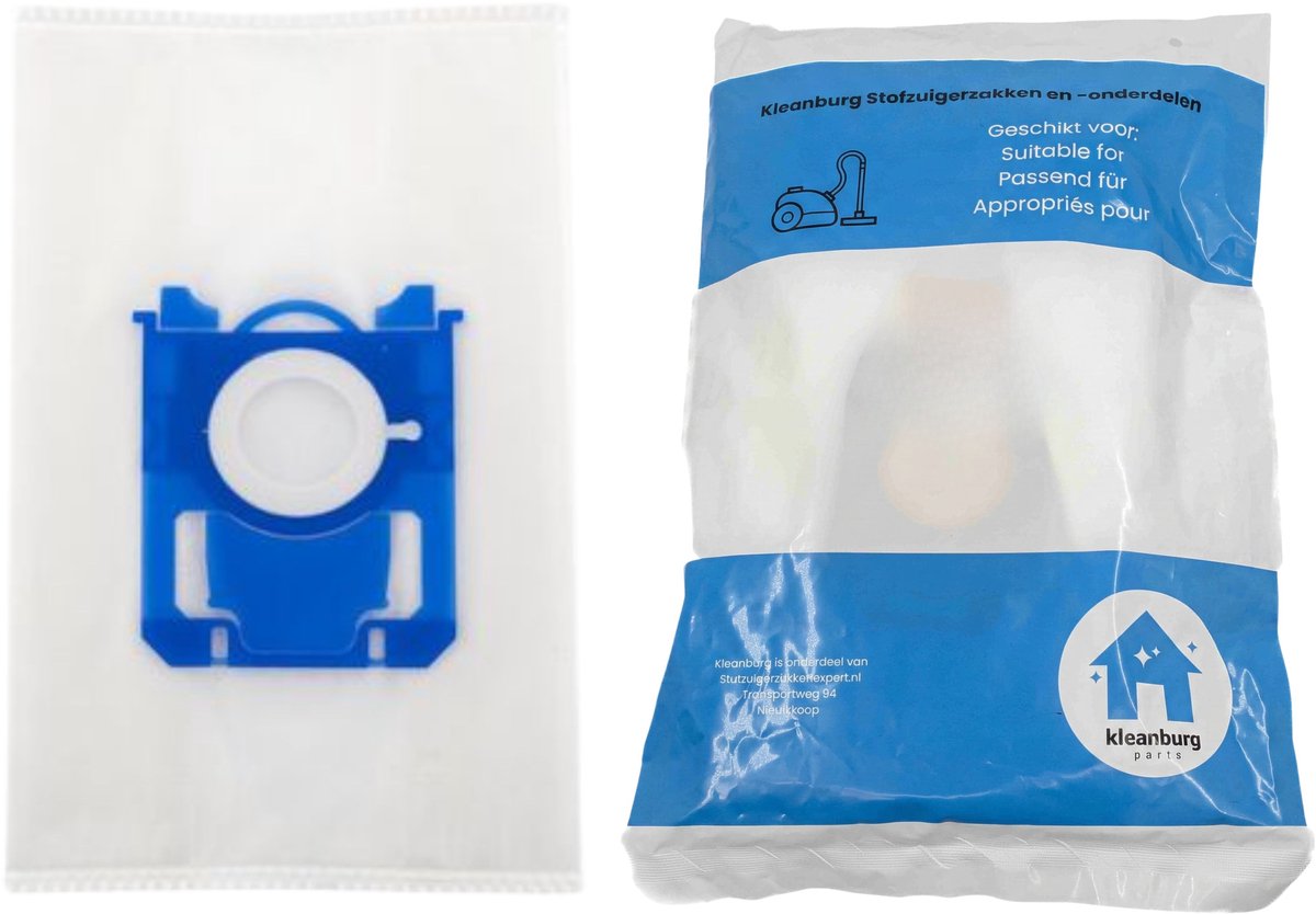 Kleanburg® - Philips - Stofzuigerzakken - S-Bag - 10 stuks