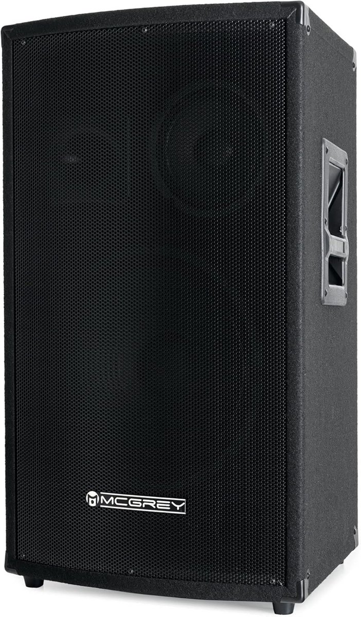3-Wege DJ PA Luidspreker Box met 30cm Subwoofer en 600W Vermogen