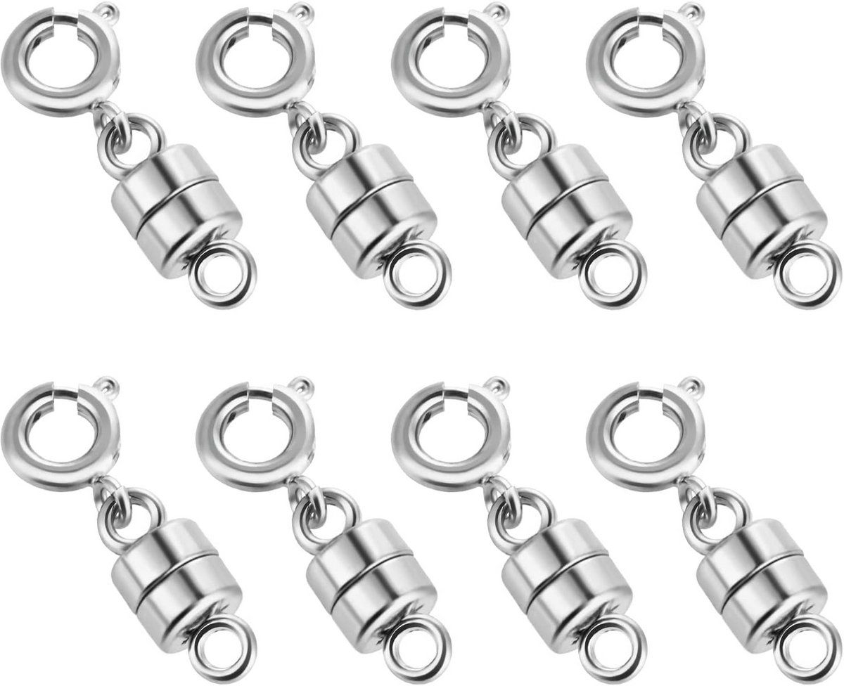 8 Pack Magnetische Ketting en Armband Sluitingen