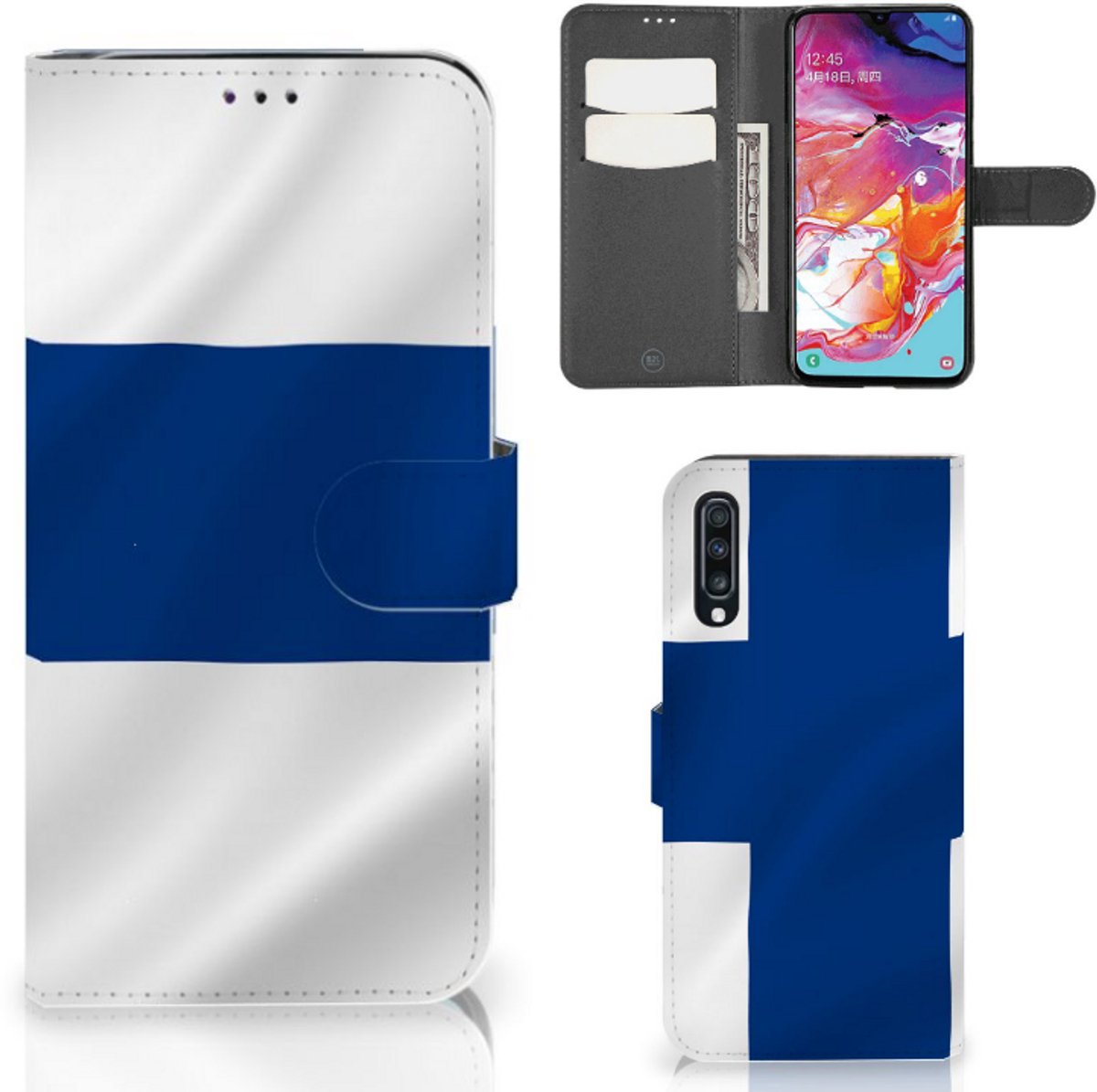 Boekhoesje voor Samsung Galaxy A70 Bookstyle Case Finland