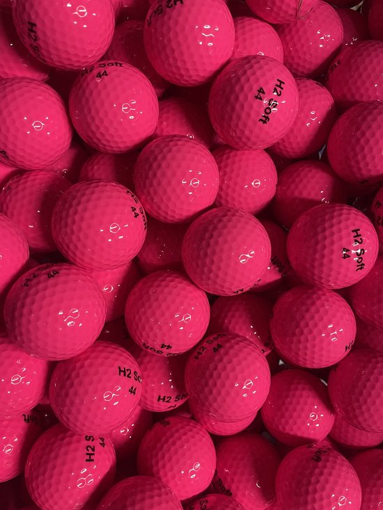 H2 Soft - golfballen roze - 50 stuks van Merkloos — afbeelding 2