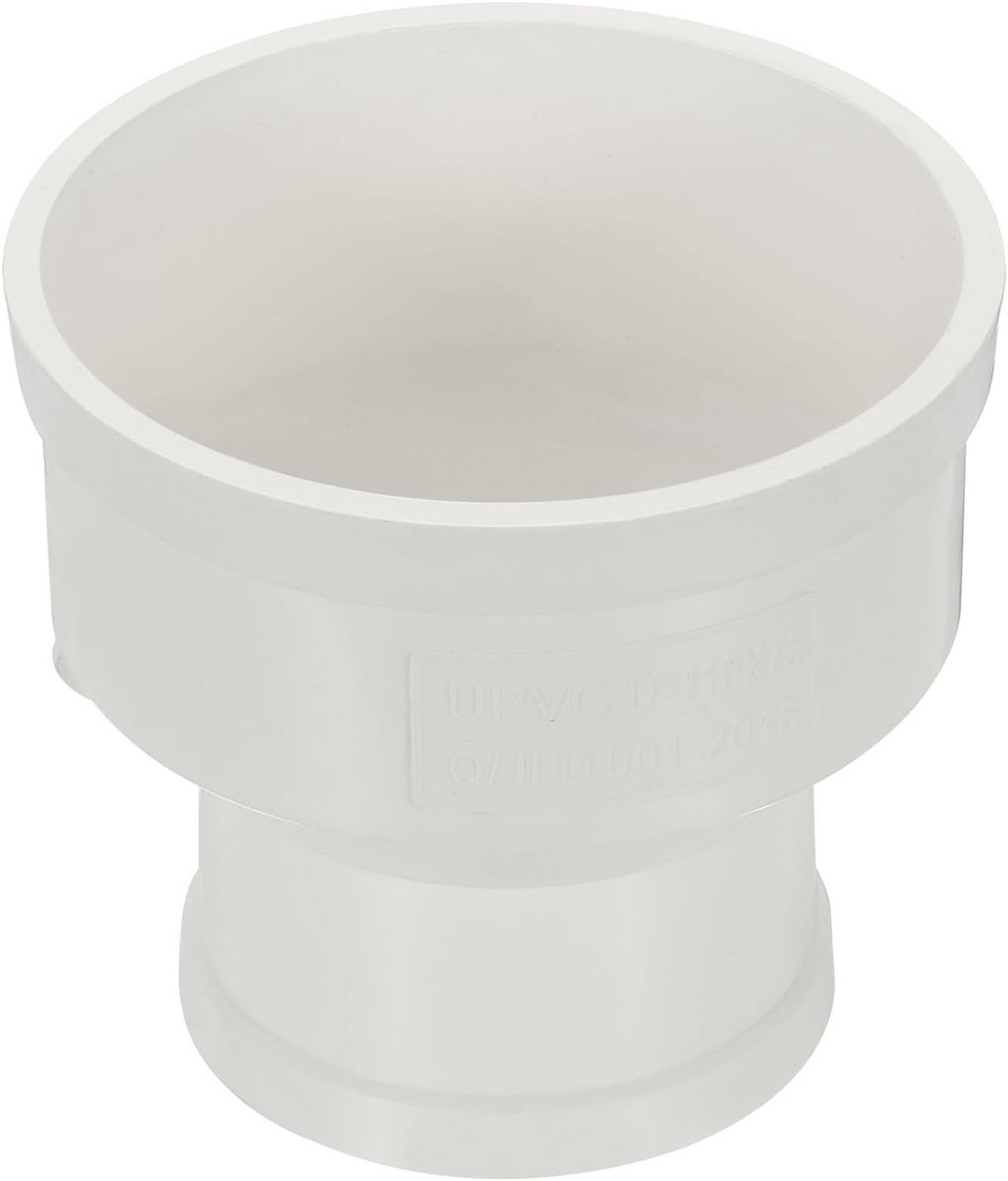 Kanaalverloopstuk PVC 10,2 cm - 3 inch voor Afvoer, Afval en Ventilatie