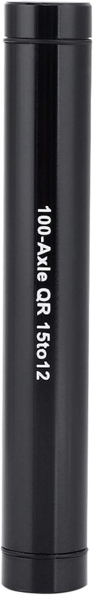 Steekasnaafadapter Fiets 15 mm naar 12 mm - Vorkadapter voor Snelle Bevestiging