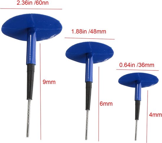 24-delig bandenpatchkit voor effectieve bandenreparatie van Merkloos — afbeelding 5
