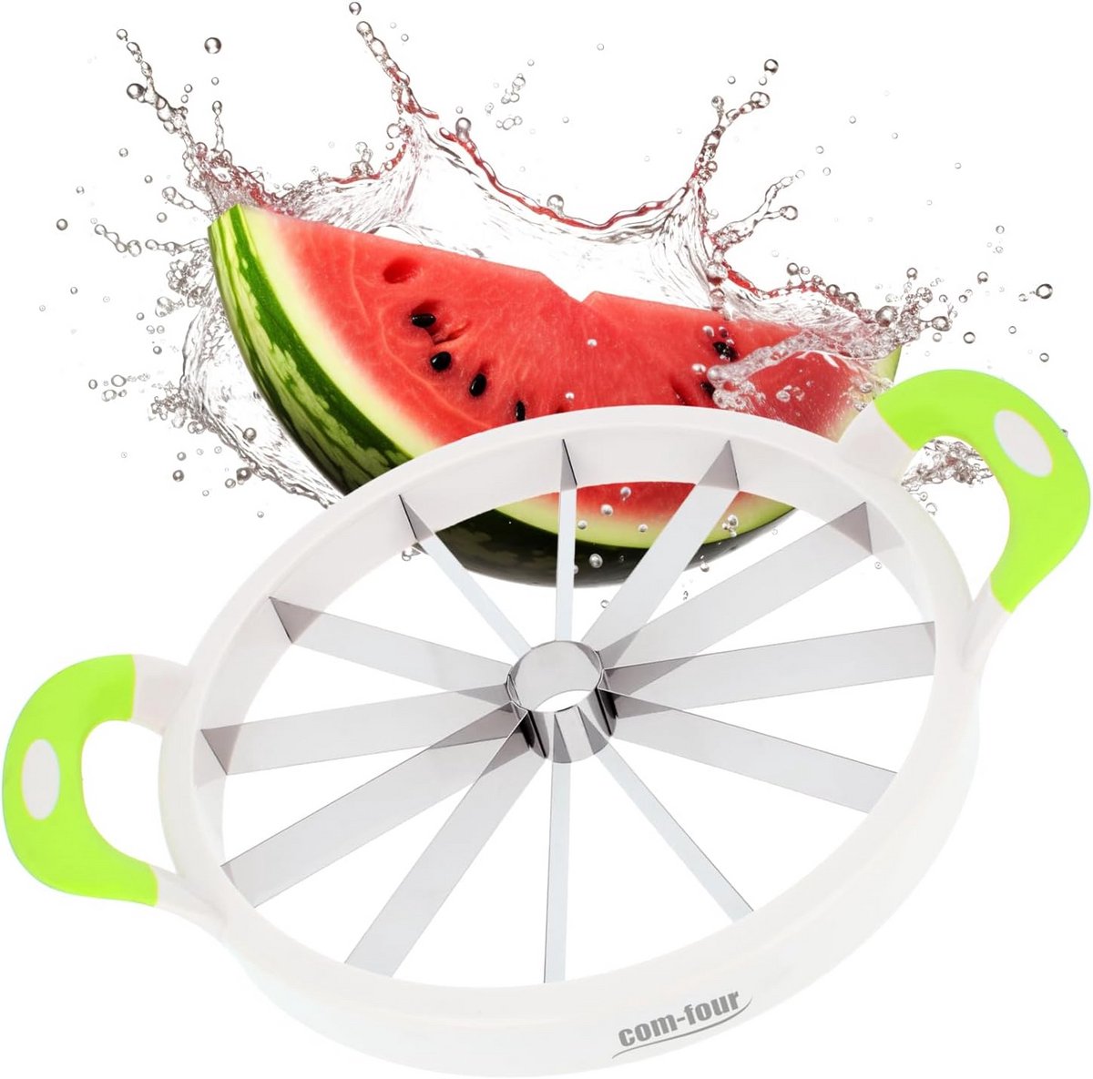 Meloensnijder voor watermeloen en ananas - Ø 28 cm - Fruitsnijder