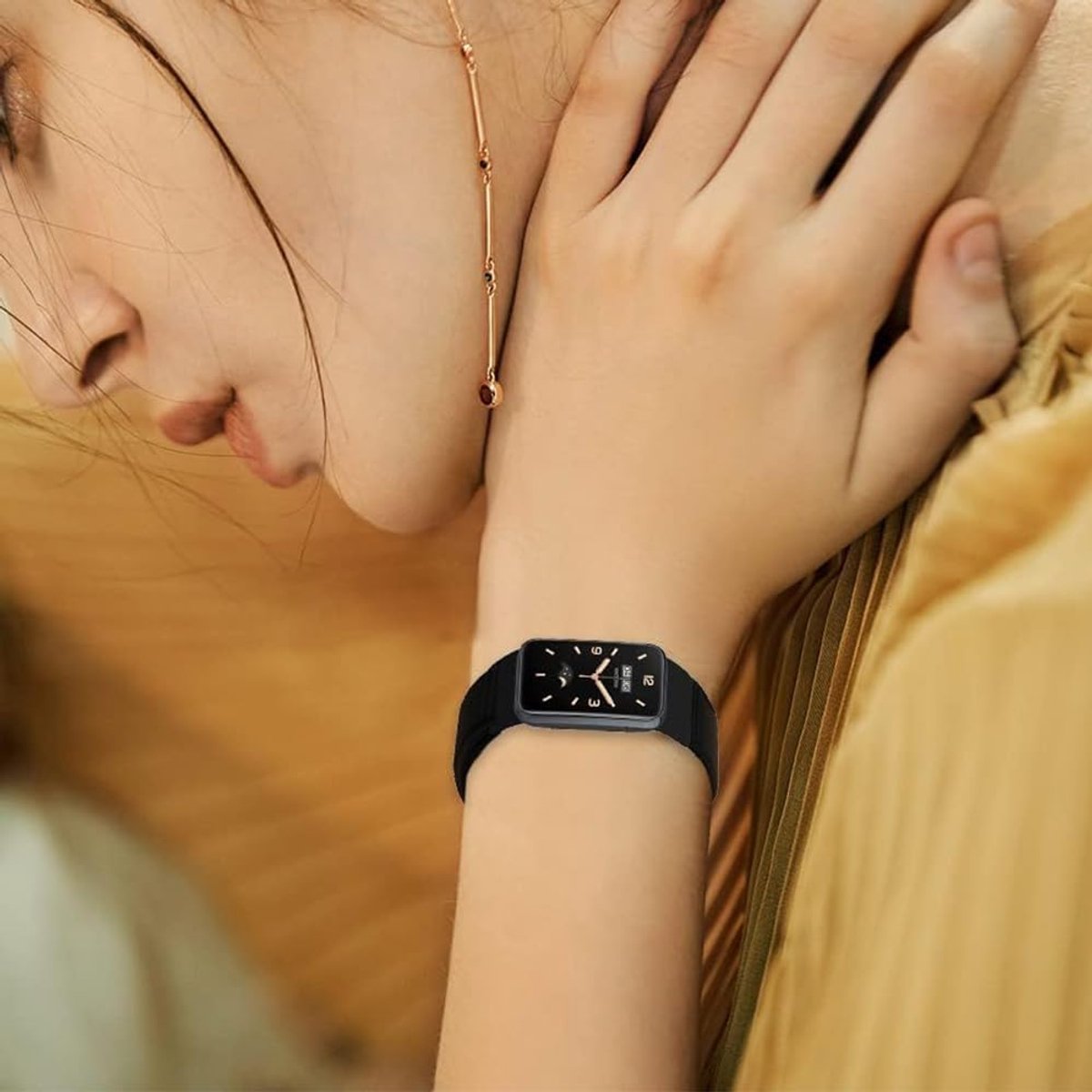Ademend Sport Armband voor Band 7 - Nylon Vervangbandje