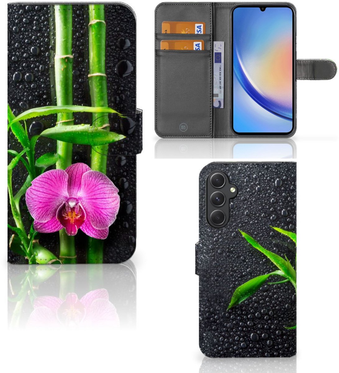 Samsung Galaxy A24 4G Hoesje Orchidee