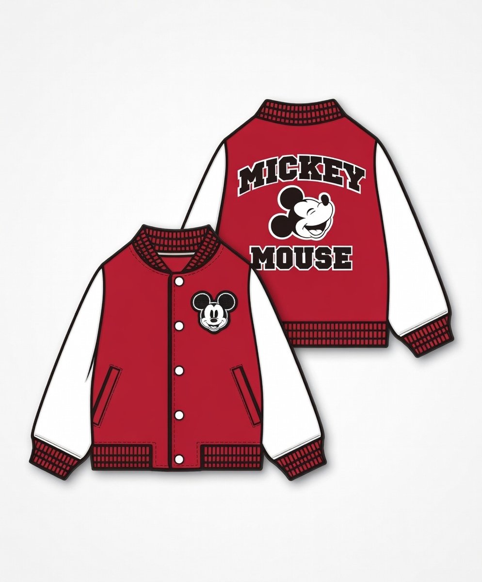 Mickey Mouse - bomberjasje - Maat 134/140