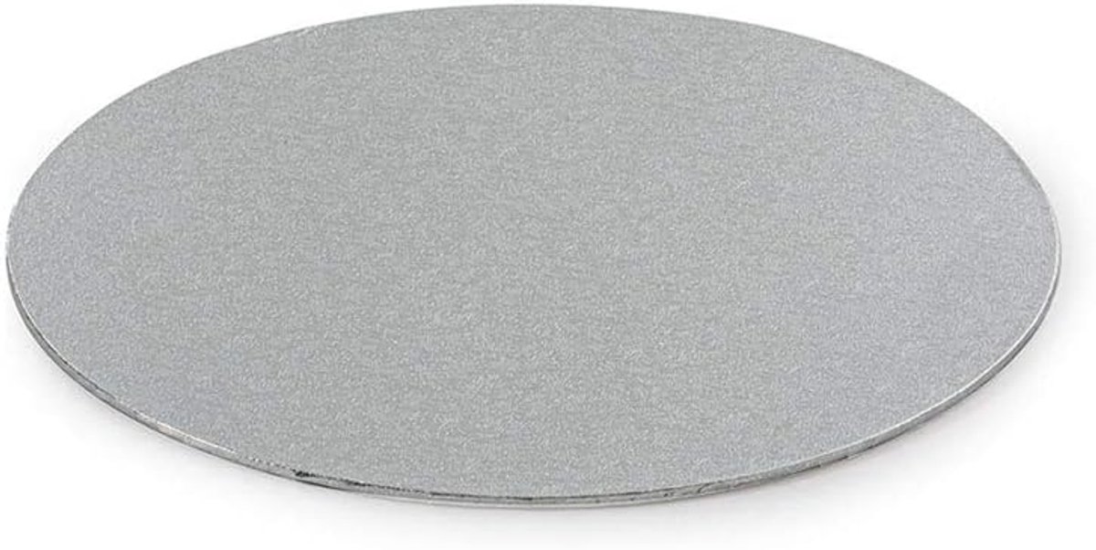 Dün Taartplateau Zilver Ø 25 cm H 3 MM