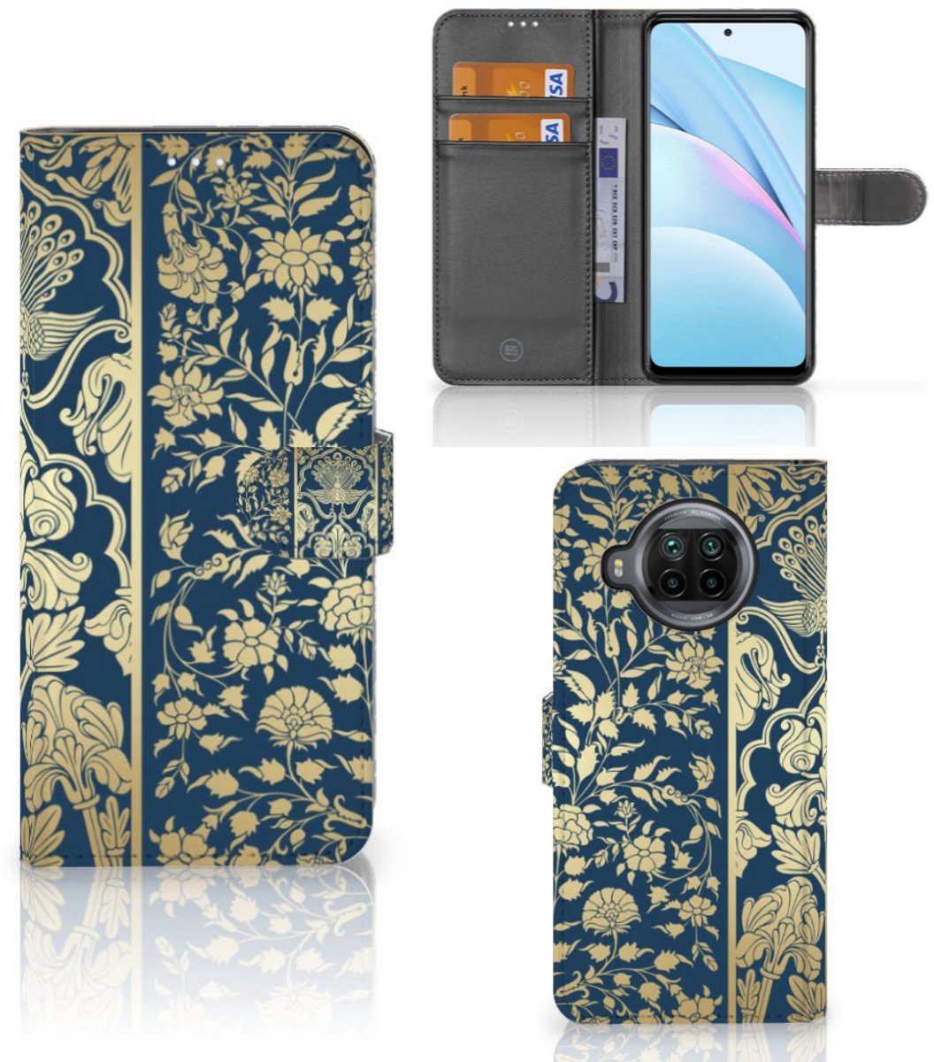 Xiaomi Mi 10T Lite Hoesje Beige Flowers