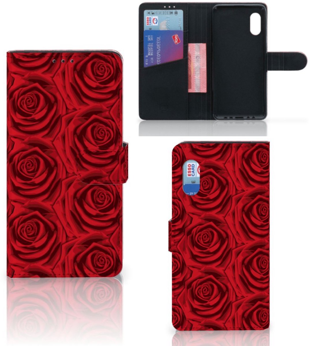 Samsung Xcover Pro Hoesje Red Roses
