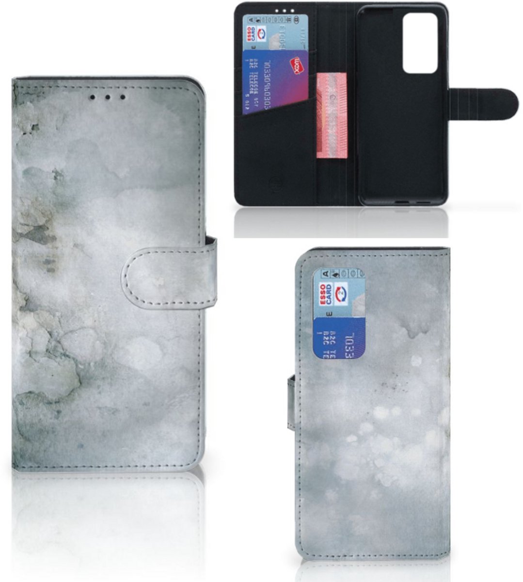 Hoesje Huawei P40 Pro Painting Grey