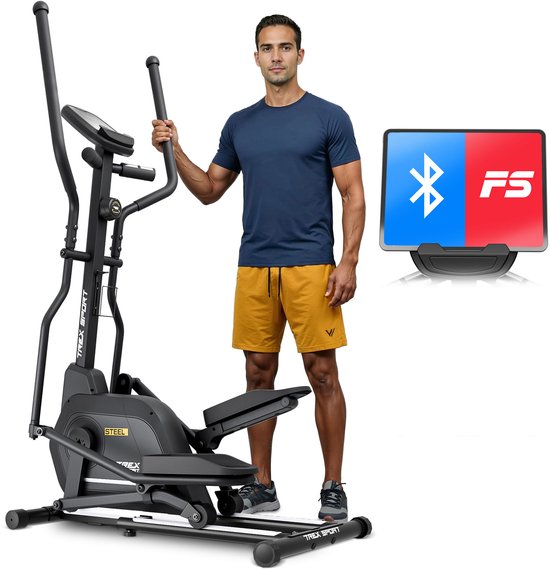 Trex Sport TX-700CT Steel- Crosstrainer - Magnetisch - 14 kg - Trex - €419,89