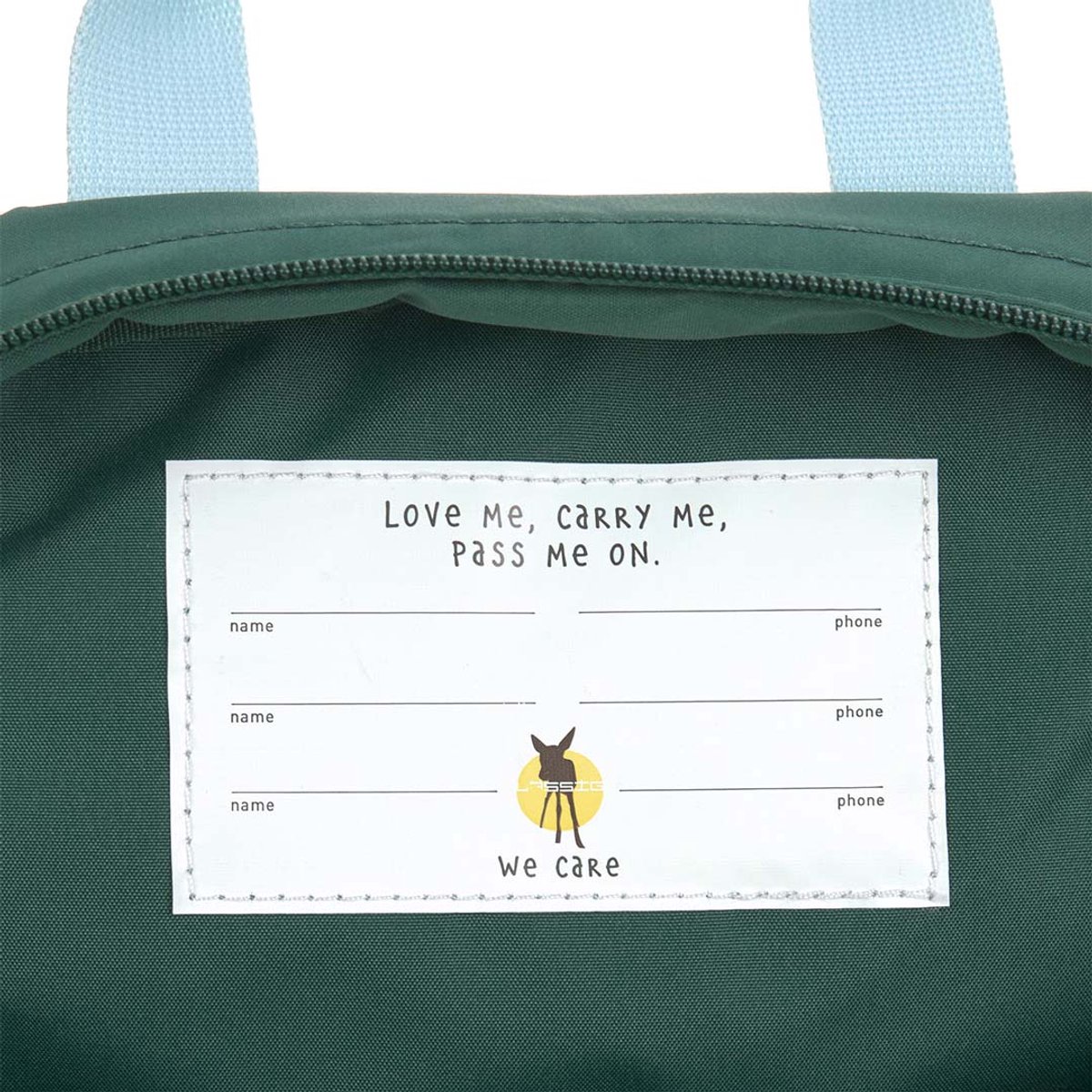 Lässig Rugzak Mini Square Backpack Kinderrugzak Little Gang Lemon Dark Green – foto 8