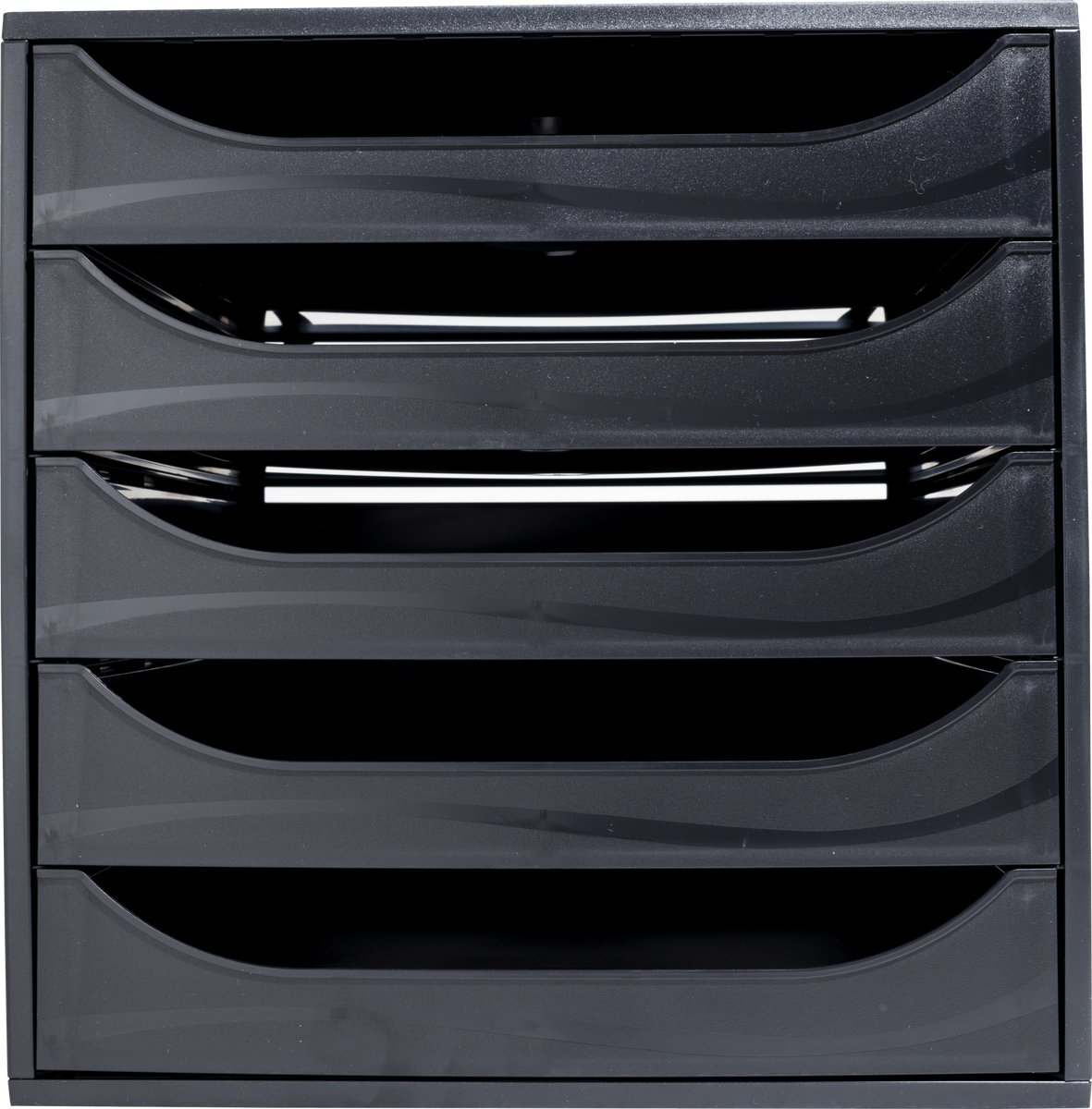 Exacompta ECOBOX ladenblok 5 laden Office - Zwart - 229014D