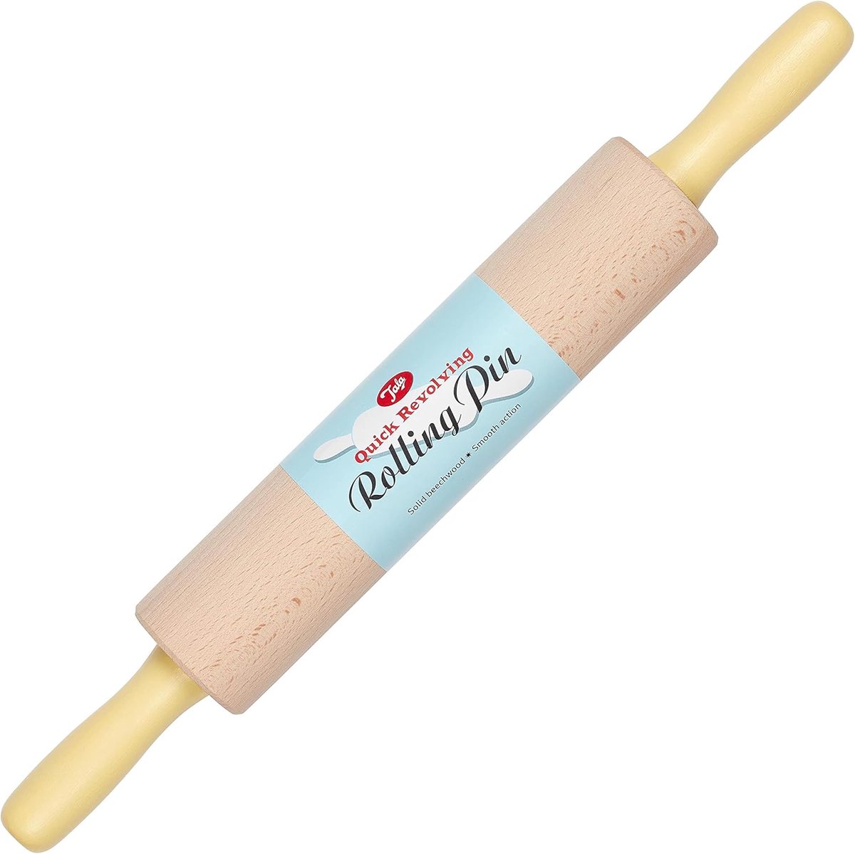 Draaideegroller van FSC-gecertificeerd Beukenhout - 44 cm, Diverse Kleuren