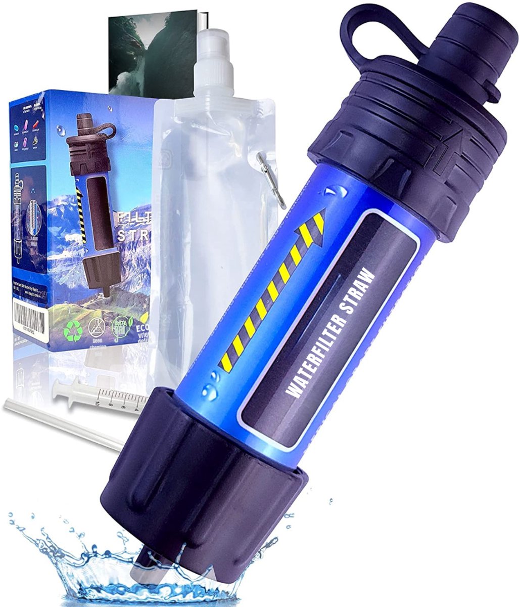 DYNA® Waterfilter noodpakket - Waterfilter - Blauw - 3cm x 3cm x 14cm