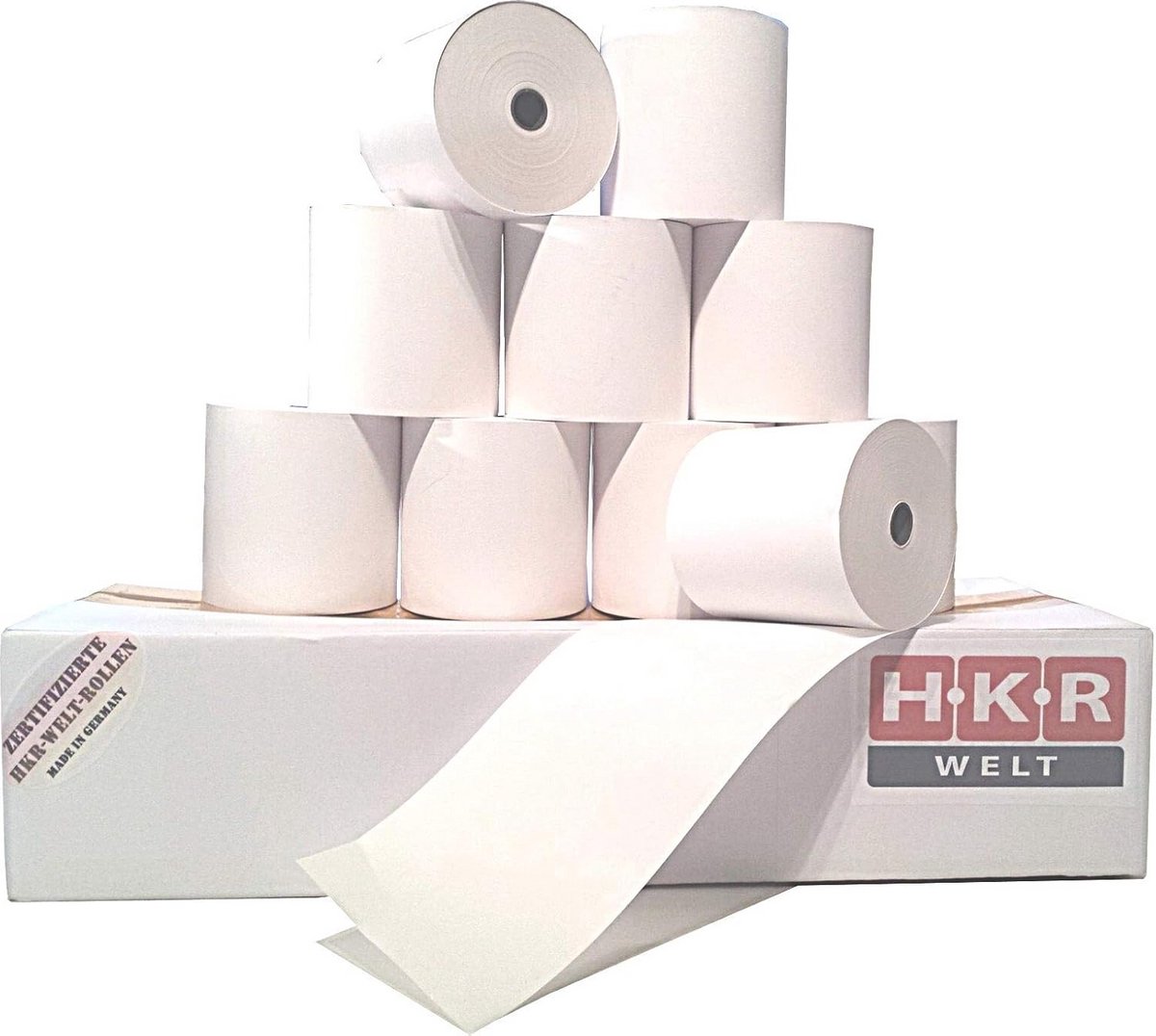 50 Thermische Kassabonnen Rollen voor Kassasystemen 80x50x12 mm