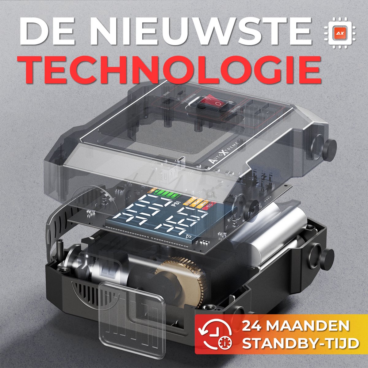 AutoXtreme Air-300 Bandenpomp Auto 12V thumbnail 2