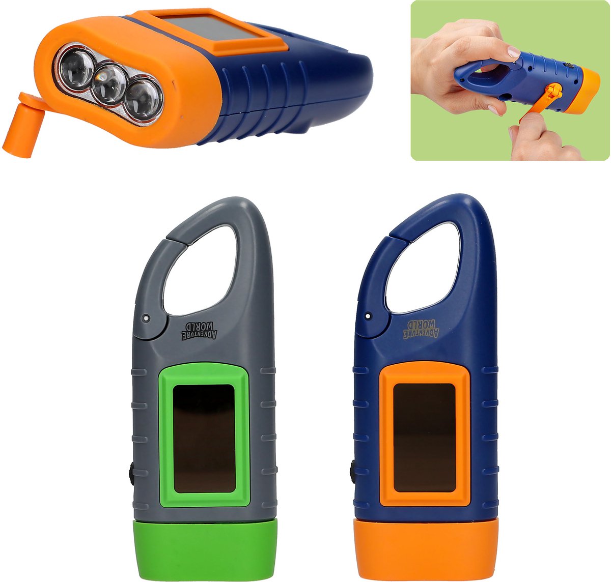 Depesche - Adventure World dynamo zaklamp - 1 stuk