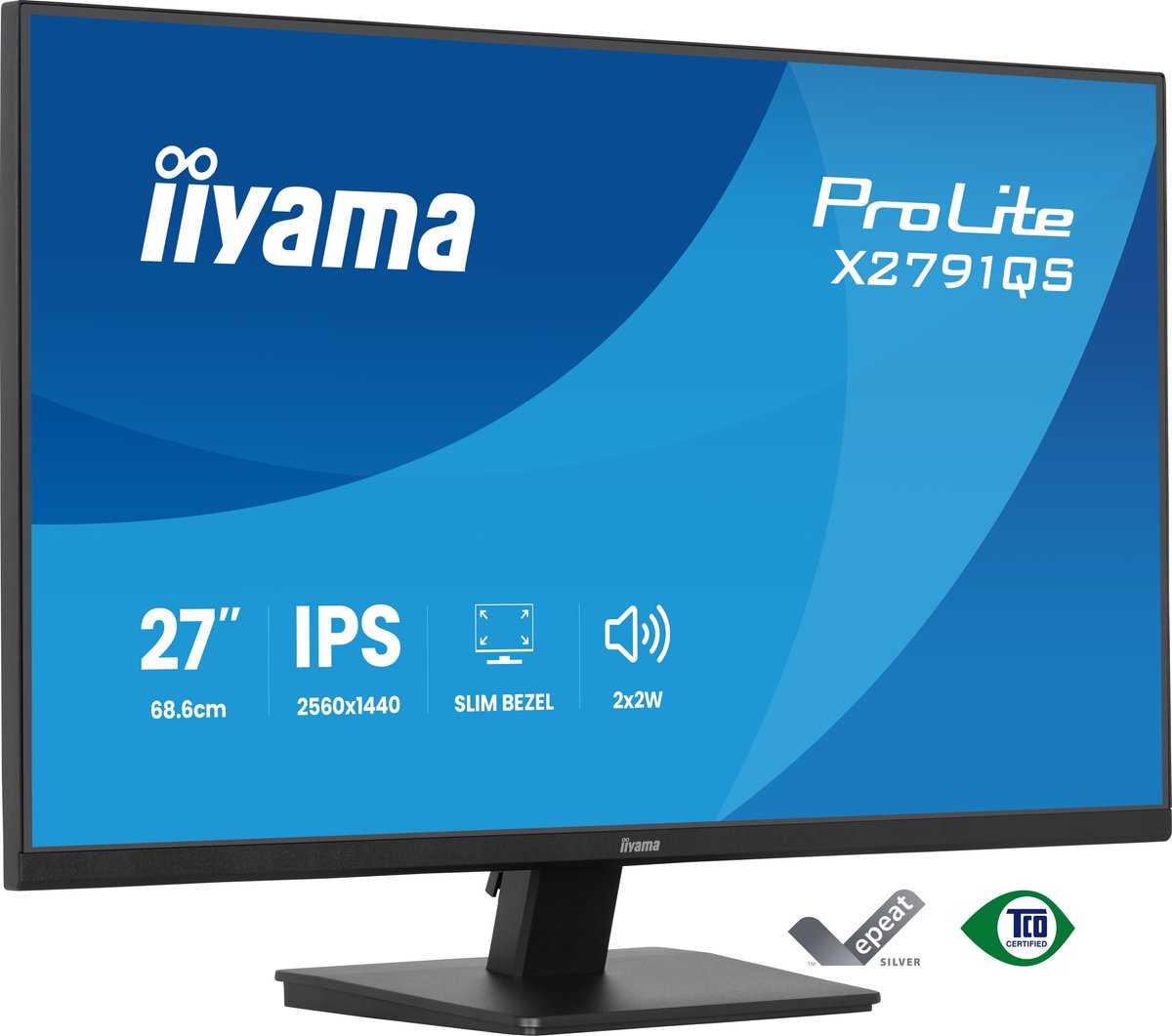 iiyama ProLite X2791QS-B1 - 27 inch - QHD - IPS
