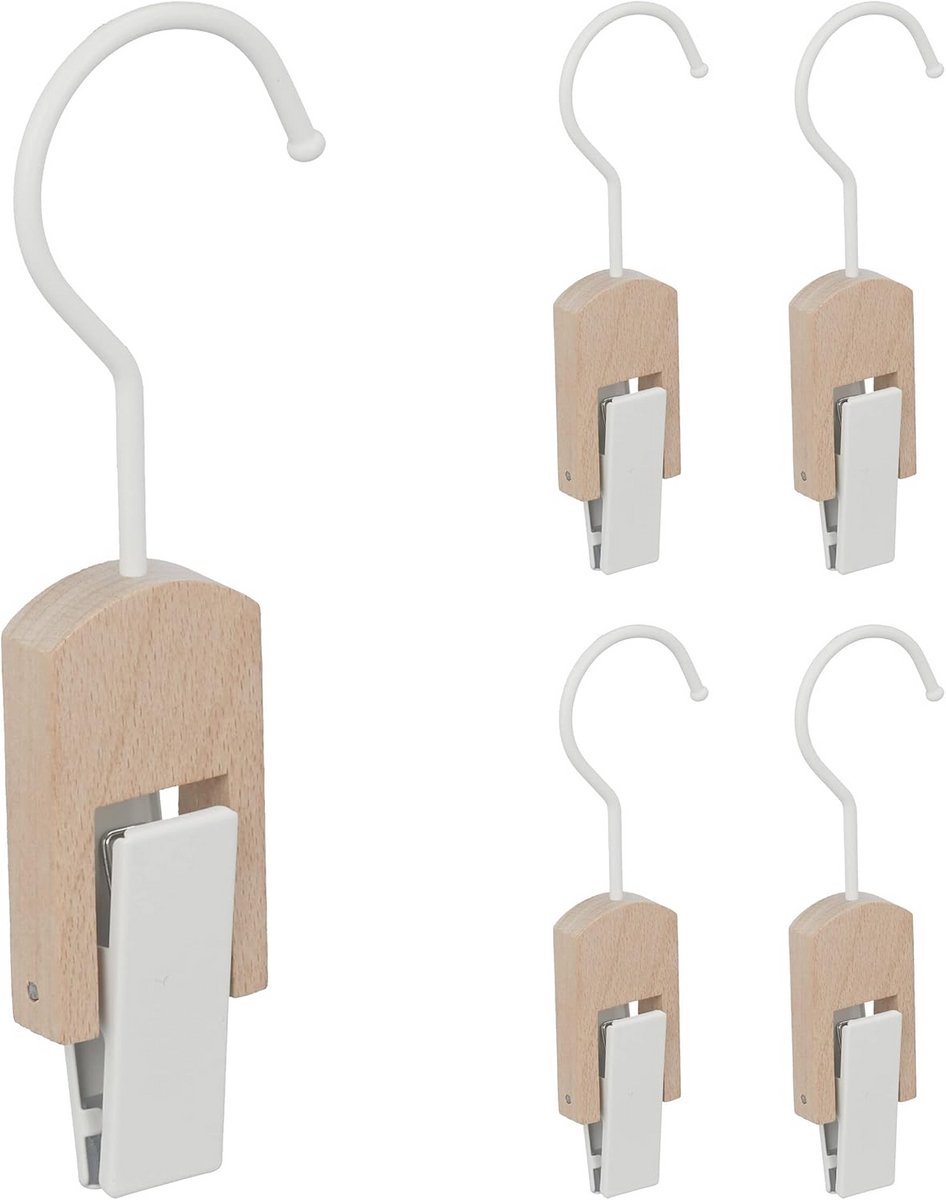Set van 15 Laarzenknijpers met Rubber en Haken voor Kledingkast