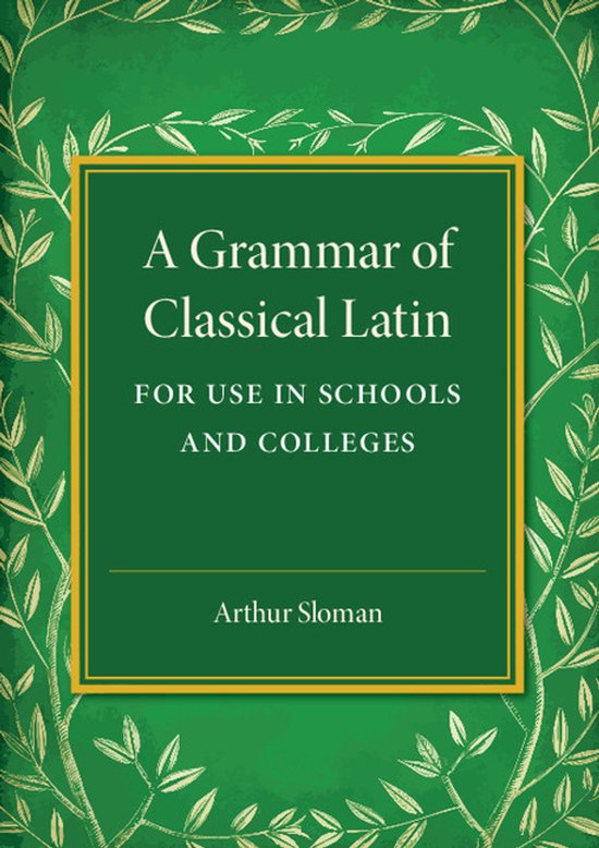 Grammar of Classical Latin - cover