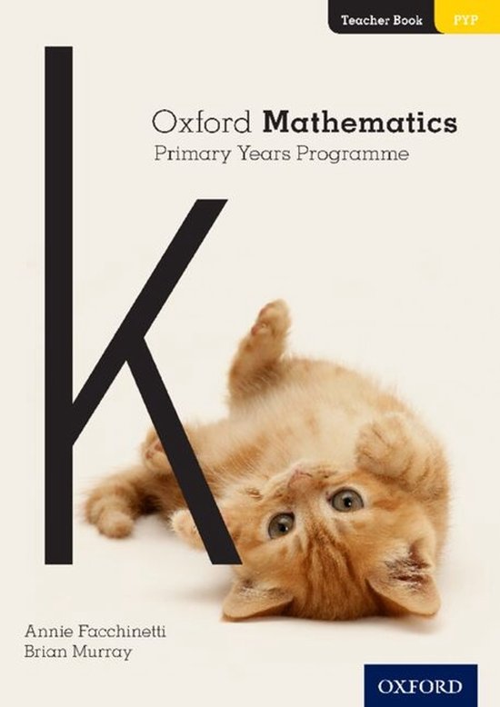 Oxford Mathematics Primary Years Programme Teacher Book K - cover