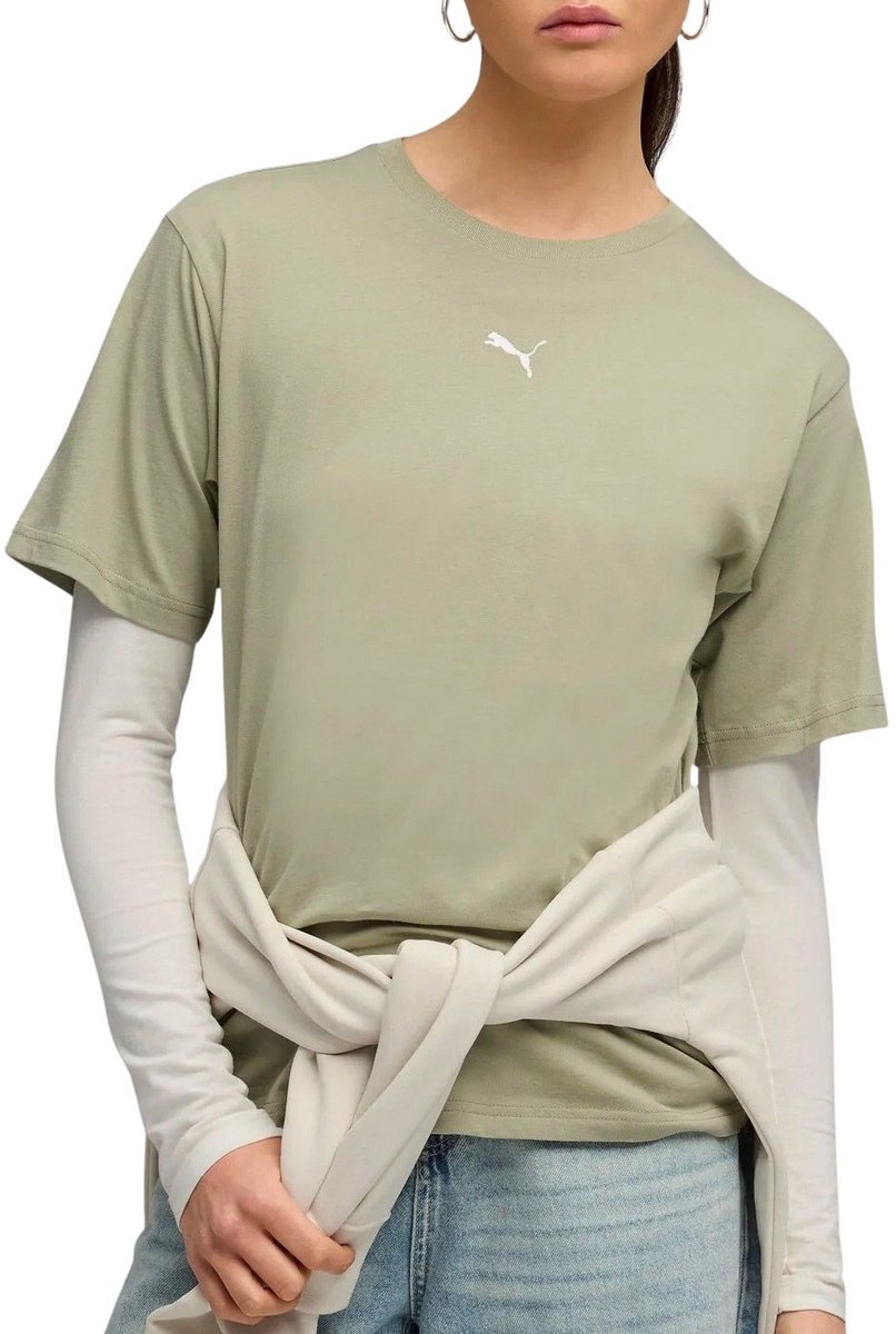 PUMA T-SHIRT ESS RELAXED 68497182 r M Groen