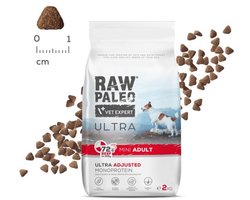 VetExpert Raw Paleo Ultra - Hondenvoer Rund - Mini Adult (Kleine Rassen) - 2 kg - Monoproteïne & Graanvrij