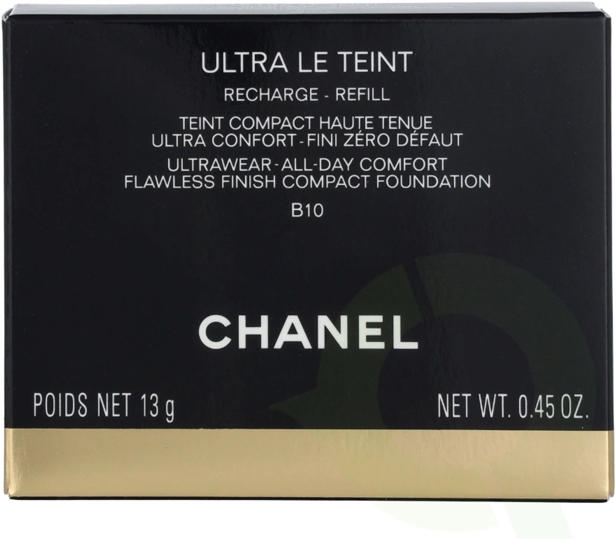 Chanel Le Teint Ultra Compacte Foundation 10 Beige - Refill