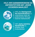 Ondersteunt het darmmicrobioom met prebiotische vezels en sterke natuurlijke afweer met antioxidanten.