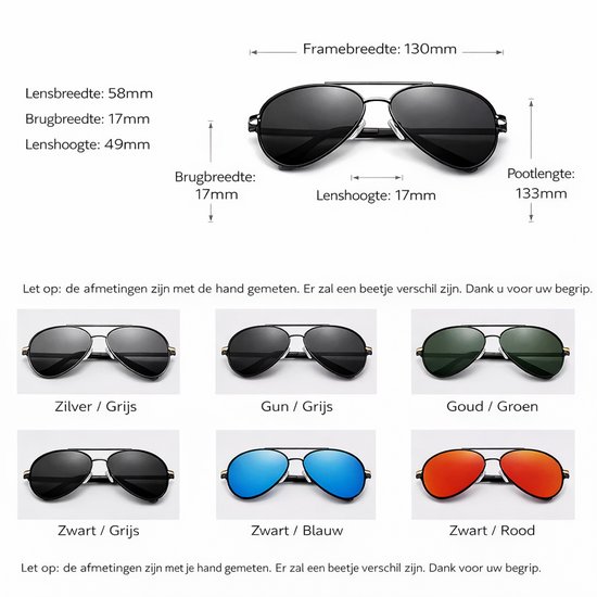 KingSeven - New Design Aviation Green - Aluminium piloten zonnebril met gepolariseerde UV400 glazen - Z93 van Kingseven — afbeelding 4