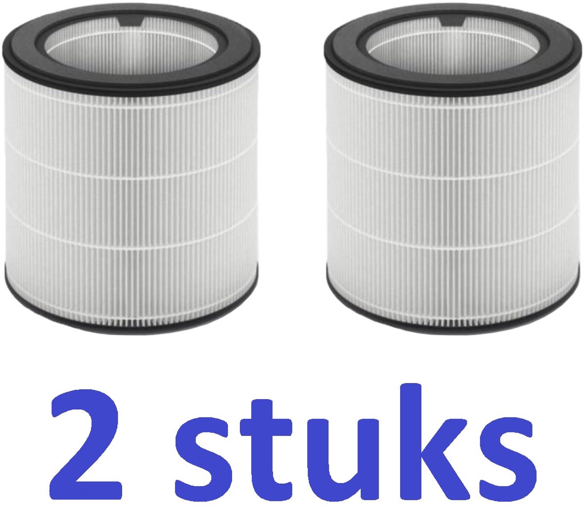 2 x HEPA-Filter voor Luchtreinigers compatibel met Philips FY0194/30 - good quality replacement - twee stuks