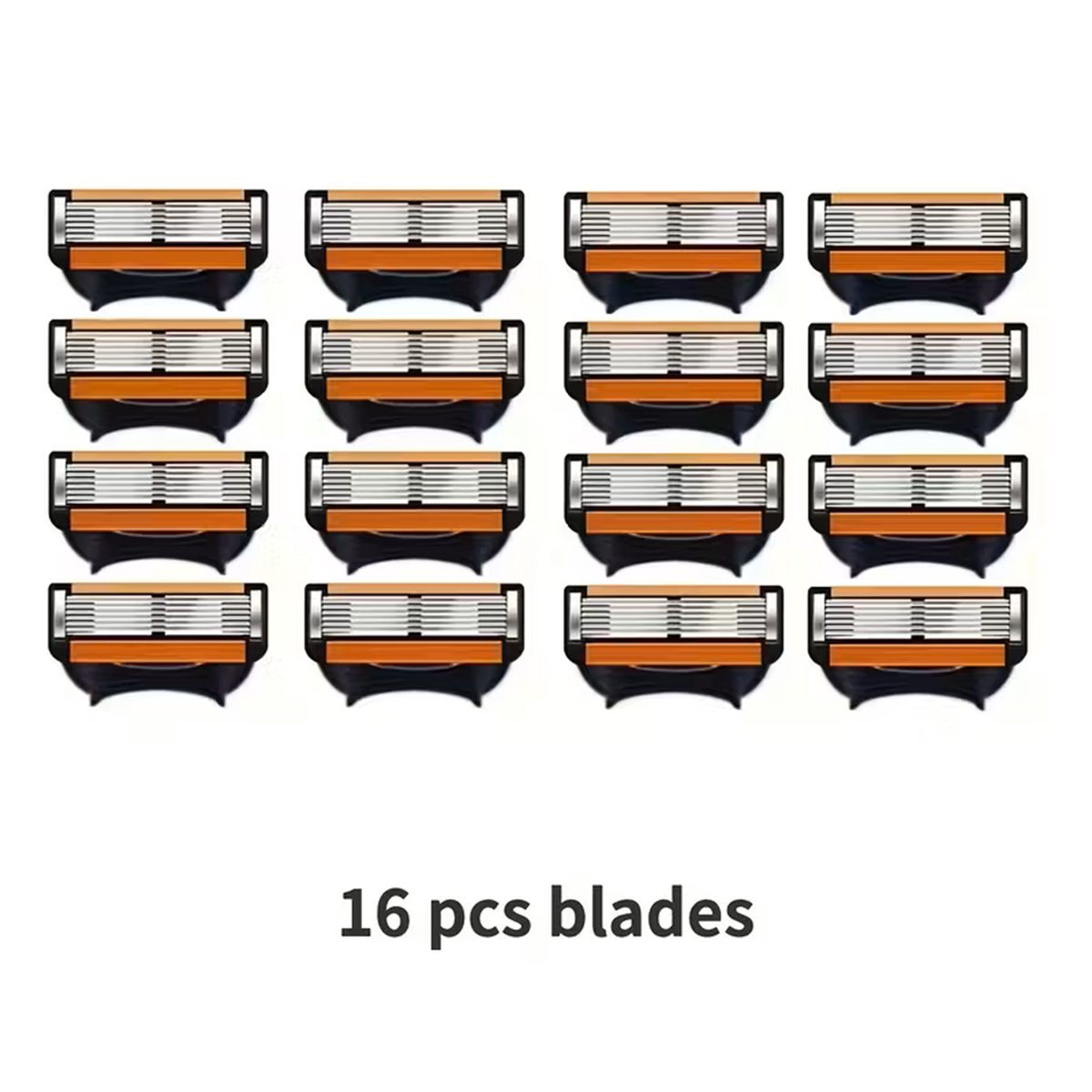 Fusain Scheermesjes Geschikt voor Gillette Fusion5 Scheermesjes - 16 Scheermesjes - Scheermesjes Mannen